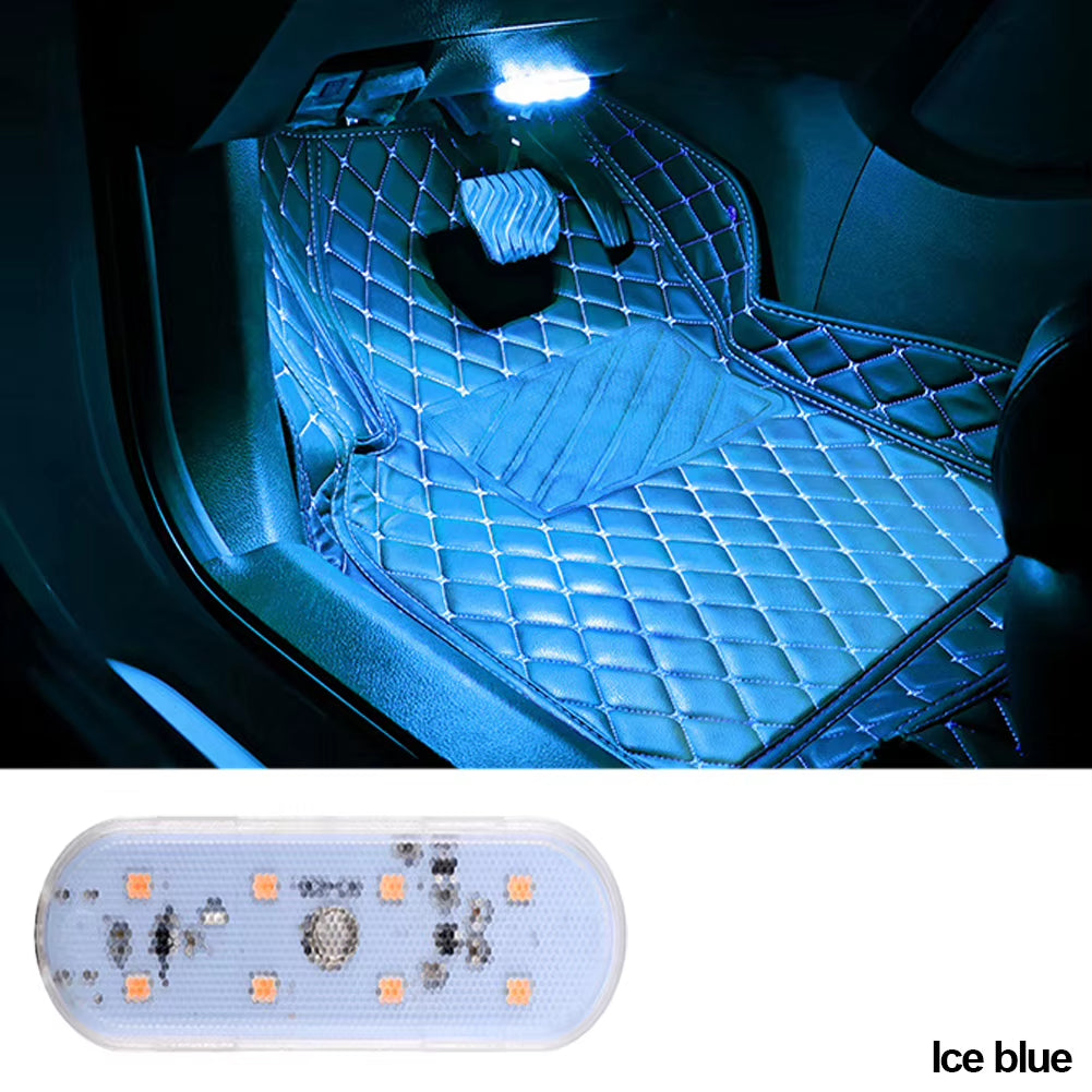 Car Interior Light LED Car Proof Touch Flash Light Door Magnet Touch Light USB Chargeable Battery Car Motorhome Ceiling Lamps