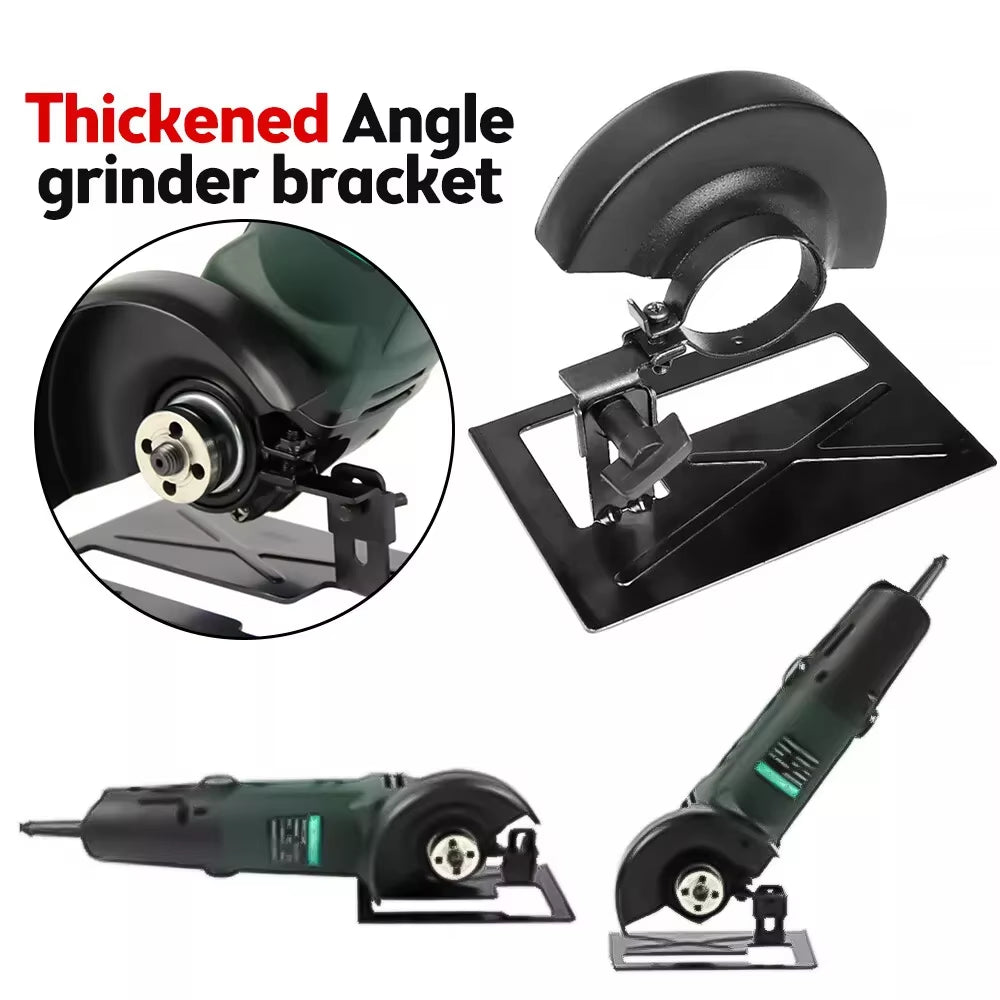 Universal Angle Grinder Bracket Adjustable Metal Angle Grinder Bracket Saw Rack Base Sliding Angle Bracket DIY Woodwoking Tools