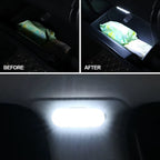 Car Interior Light LED Car Proof Touch Flash Light Door Magnet Touch Light USB Chargeable Battery Car Motorhome Ceiling Lamps