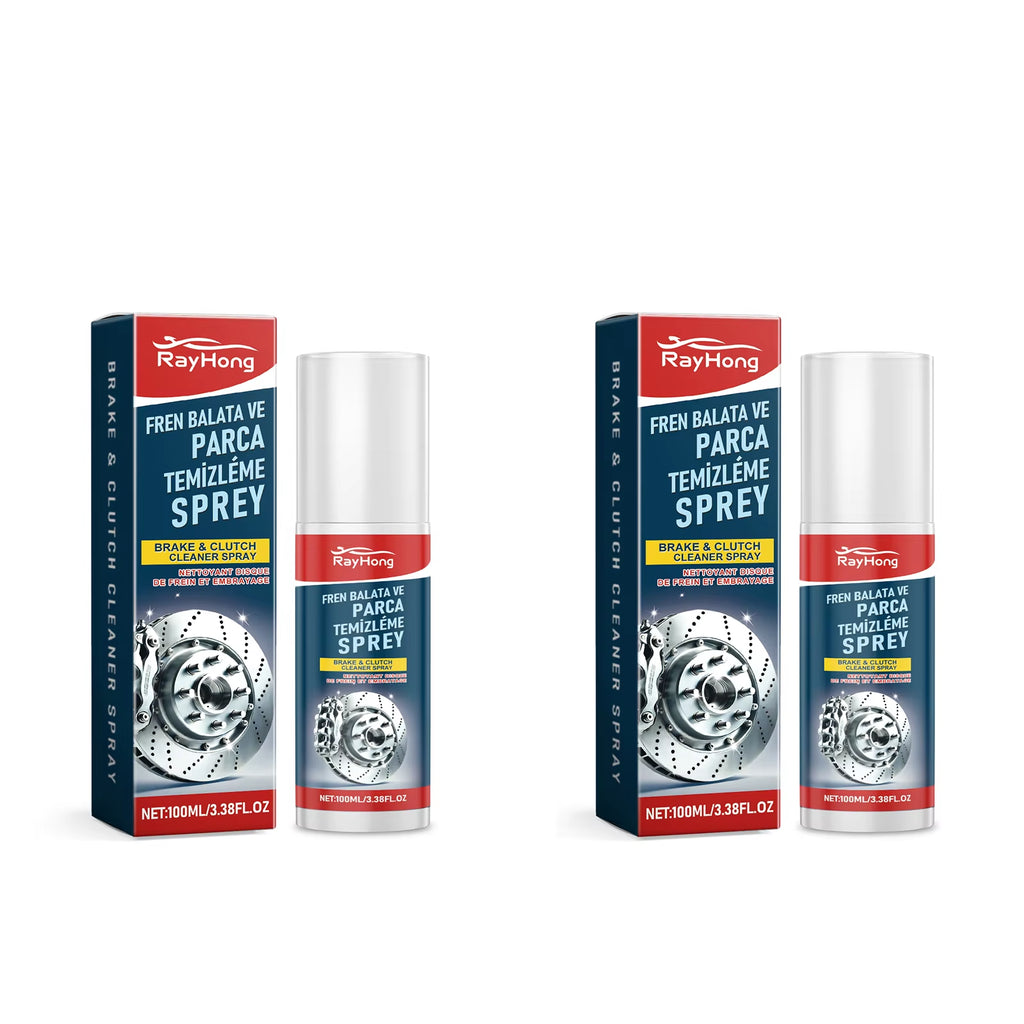 Professional Car Brake Cleaner Spray Reduces Brake Noises Polishing and Maintenance Cleaner Prevent Wheel Rust & Corrosion 100ML