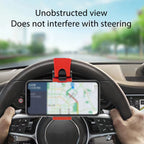 Car Steering Wheel Phone Holder Hook Mount  Navigation Mobile Phone Bracket Support in Car for Iphone Xiaomi Samsung