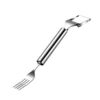 2025 Newest Watermelon Slicer Tool Stainless Steel Fruit Cutter Dual Head Watermelon Fork Melon Cutter Kitchen Gadgets
