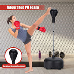 Punching Bag with Stand and Gloves