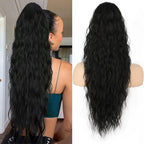 Wig Clip, Ponytail, Water Ripple, Long Curly Hair, Fluffy Long Curly Hair, Ponytail