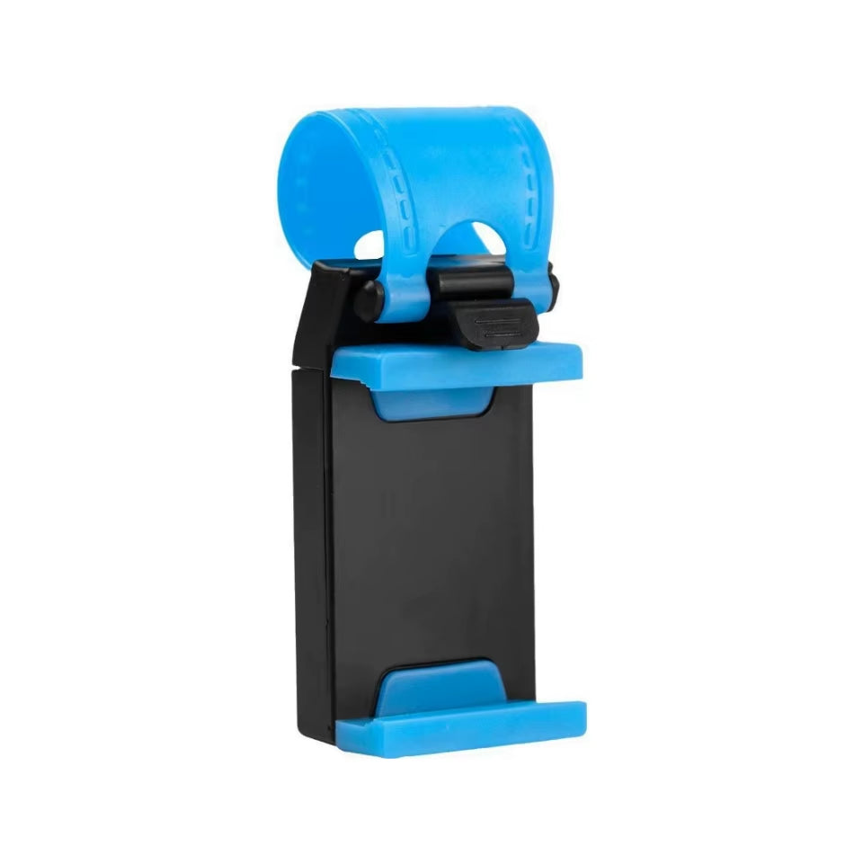 Car Steering Wheel Phone Holder Hook Mount  Navigation Mobile Phone Bracket Support in Car for Iphone Xiaomi Samsung