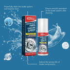 Professional Car Brake Cleaner Spray Reduces Brake Noises Polishing and Maintenance Cleaner Prevent Wheel Rust & Corrosion 100ML