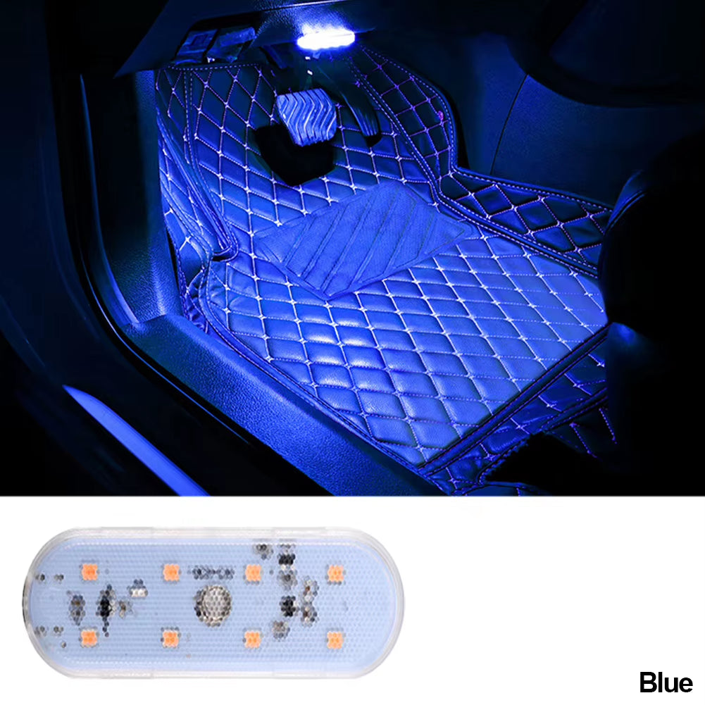 Car Interior Light LED Car Proof Touch Flash Light Door Magnet Touch Light USB Chargeable Battery Car Motorhome Ceiling Lamps