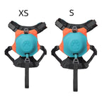 A59T 2-In-1 No Pull Dog Harness with Retractable Leash,Automatic anti Burst Impact Function,Adjustable Breathable Dog Vest,Xs